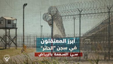 أبرز المعتقلون في سجن "الحائر" سئ السمعة بالرياض
