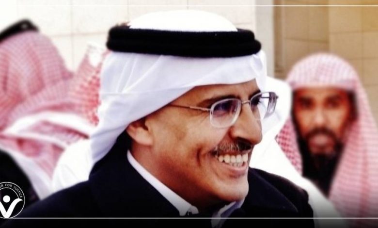مريض نفسي يعتدي على الدكتور المعتقل محمد فهد القحطاني داخل محبسه
